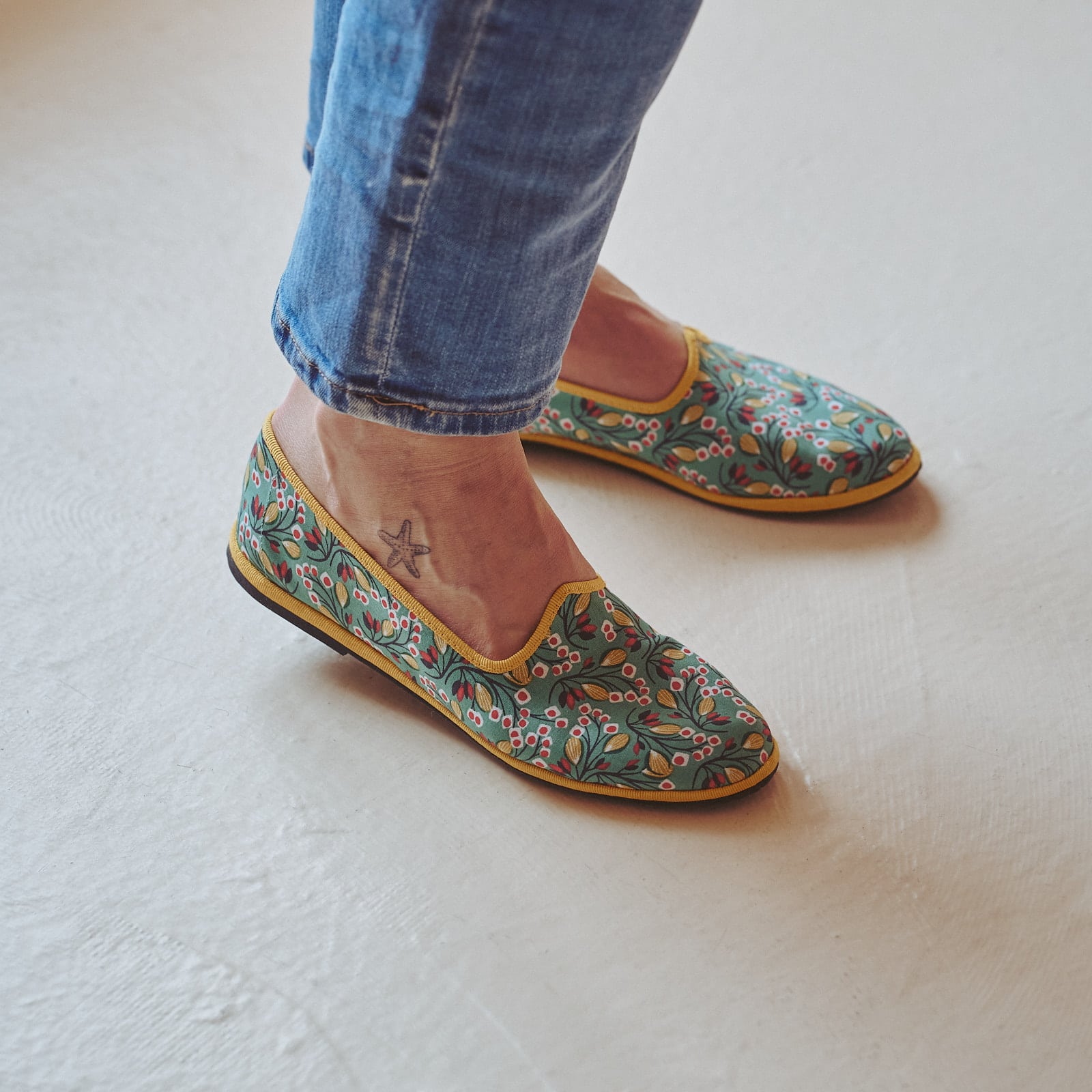 Scarpe Versiliane - friulane Bouquet