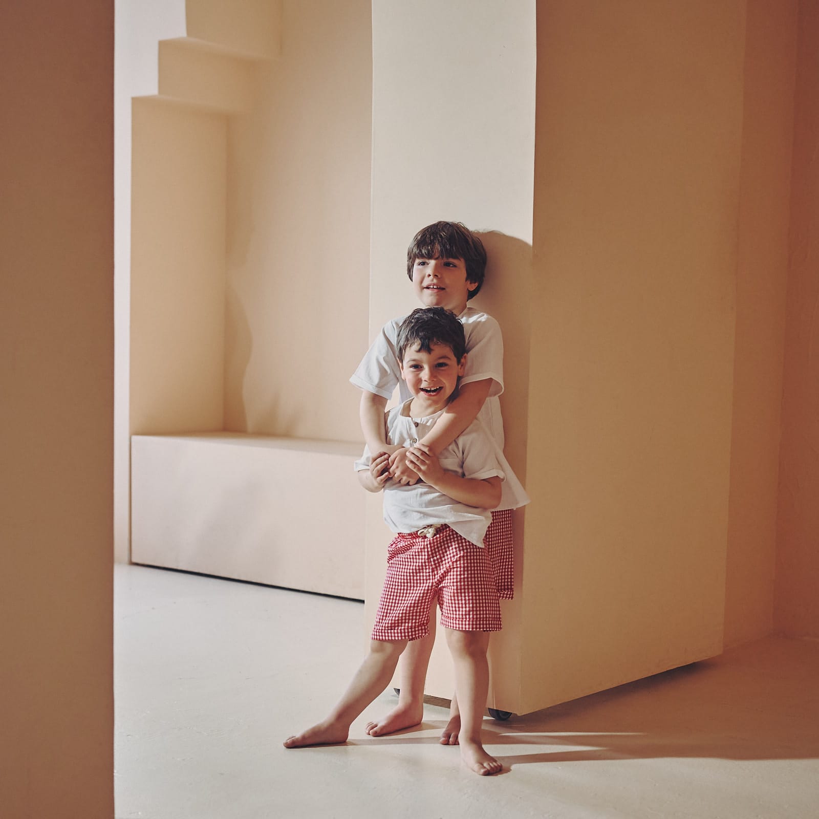 bermuda Carlo - Vichy rosso - immagine 5