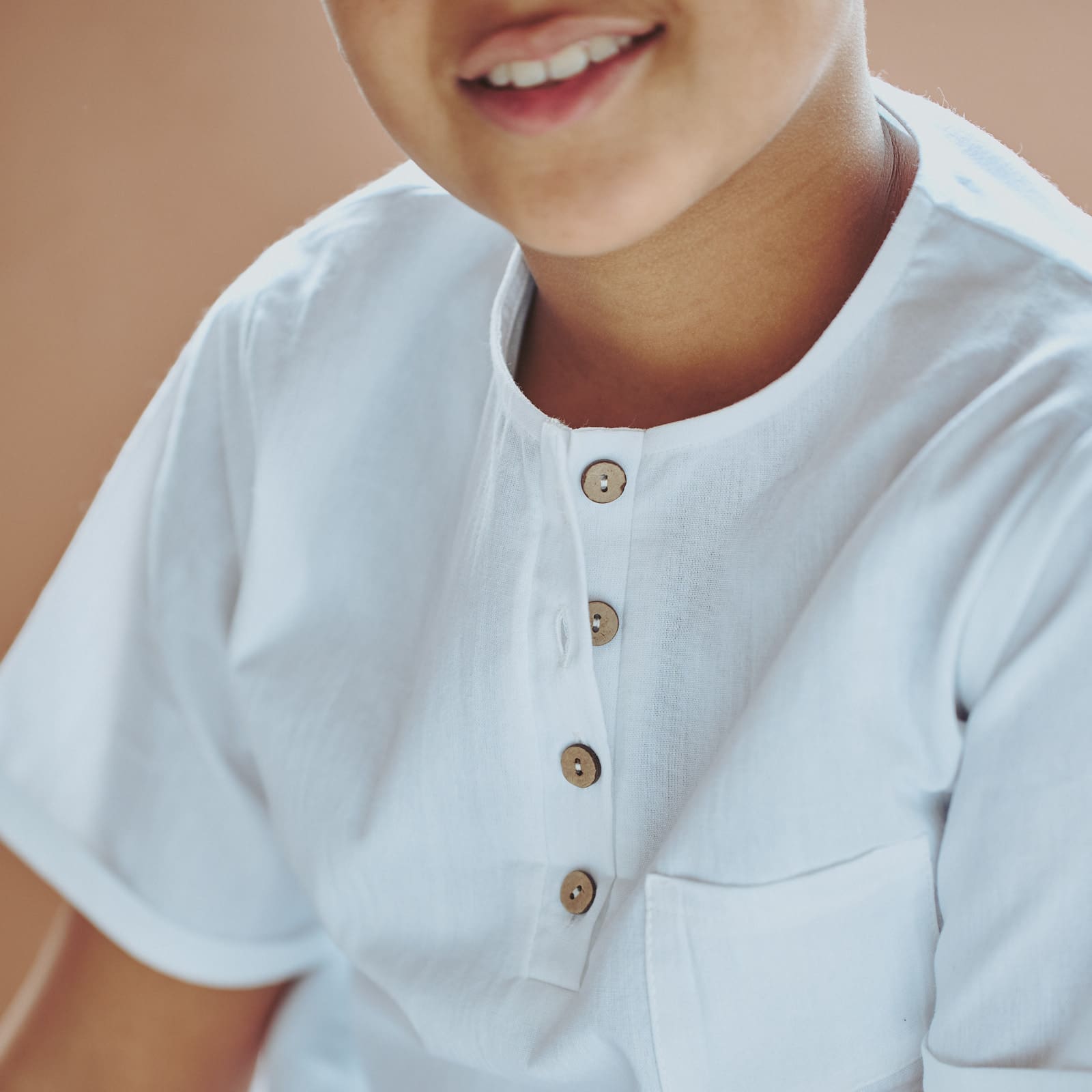 camicia La Vela - Chambray bianco - immagine 2