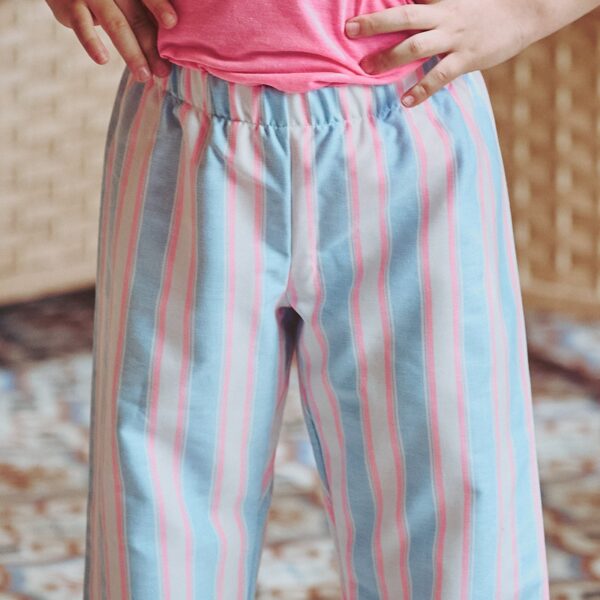 Pantaloni Giovanni - Oxford fluo rosa - immagine 2
