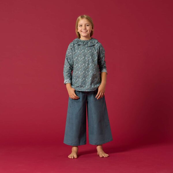 Camicia lulu' fiore autunno i Versiliani