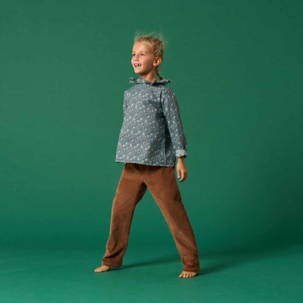 Camicia lulu' fiore autunno i Versiliani