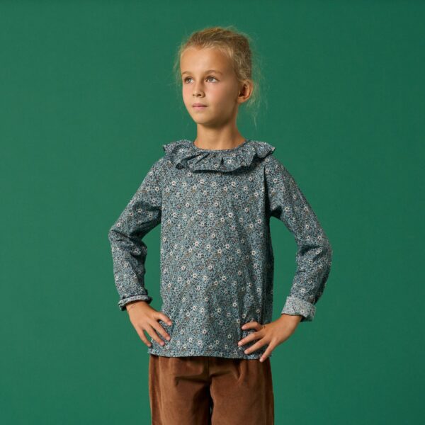 Camicia lulu' fiore autunno i Versiliani