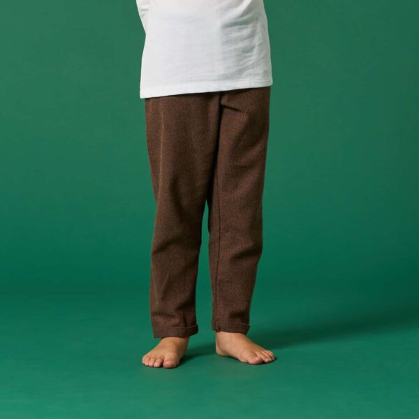 Pantaloni fabrizio flanella cacao i Versiliani