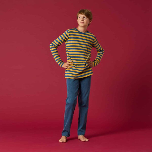 Pantaloni maurizio denim Stone washed i Versiliani
