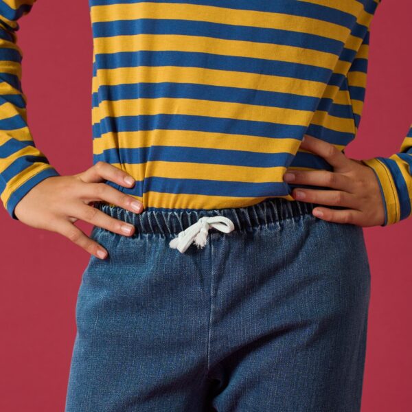 Pantaloni maurizio denim Stone washed i Versiliani