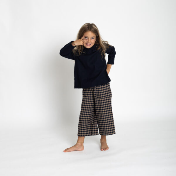crop sorriso flanella quadri i Versiliani