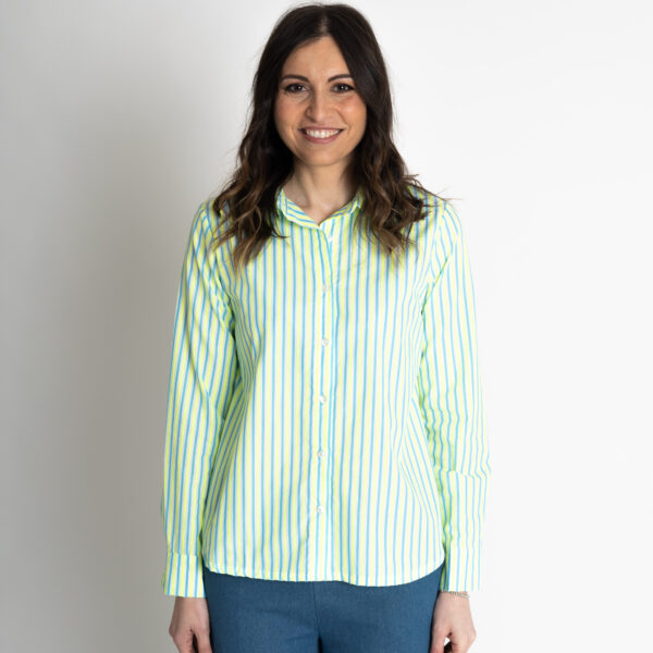 CAMICIA BARBARA COTONE FLUO I VERSILIANI (3)