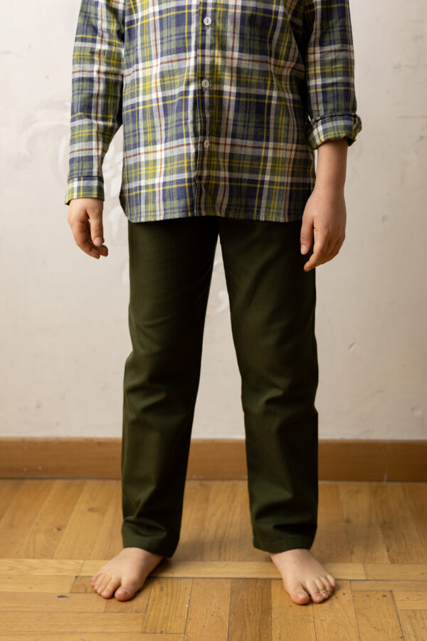Giovanni pants - loden cotton