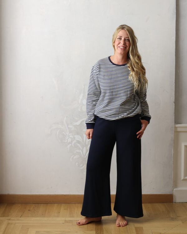 Marina Sweatshirt - cream-blue - Image 2