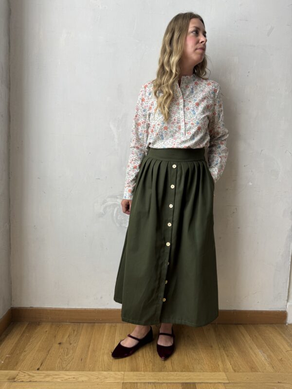 i Versiliani gonna adele cotone loden (1)