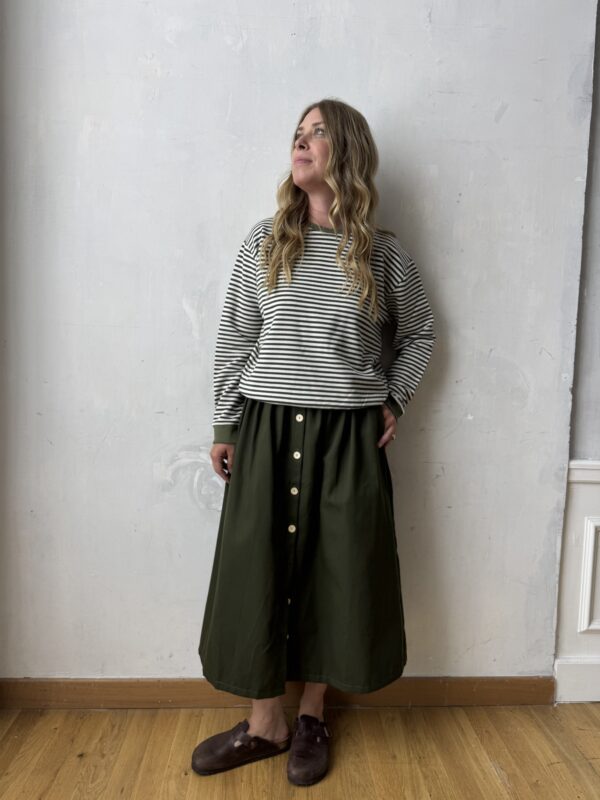 i Versiliani gonna adele cotone loden (2)
