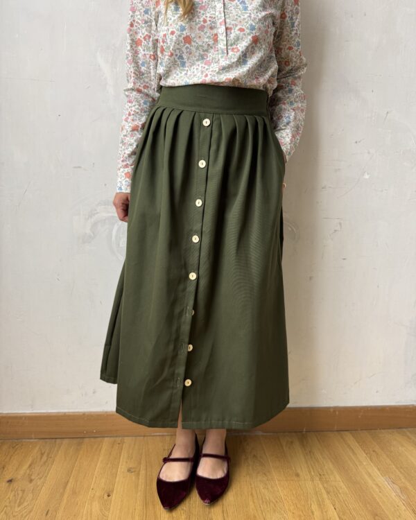 i Versiliani gonna adele cotone loden (3)