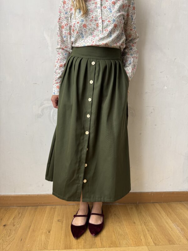 i Versiliani gonna adele cotone loden (3)