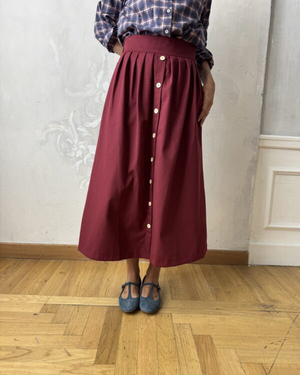 i Versiliani gonna adele cotone vino (3)