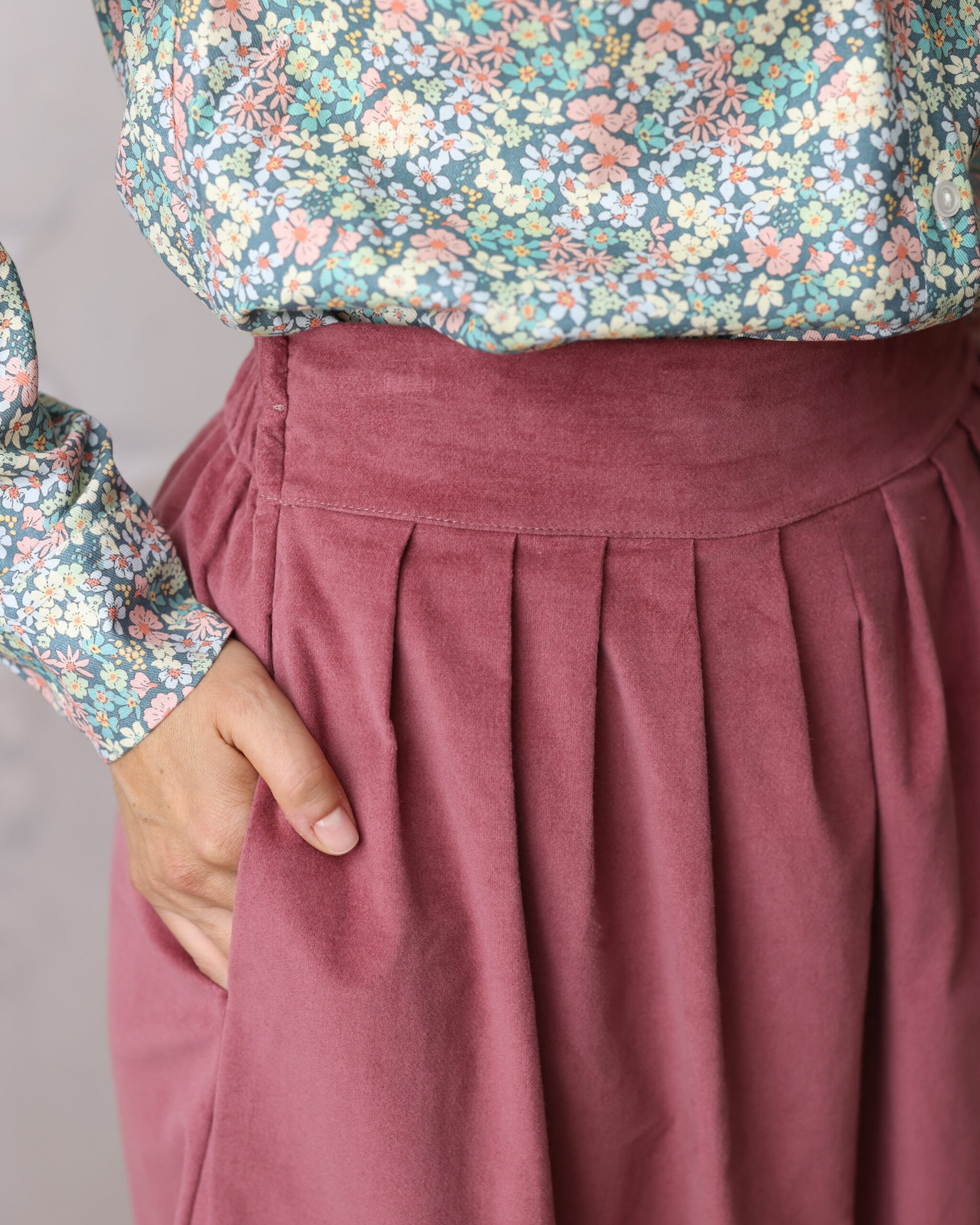 i Versiliani gonna lunga alice donna (10)