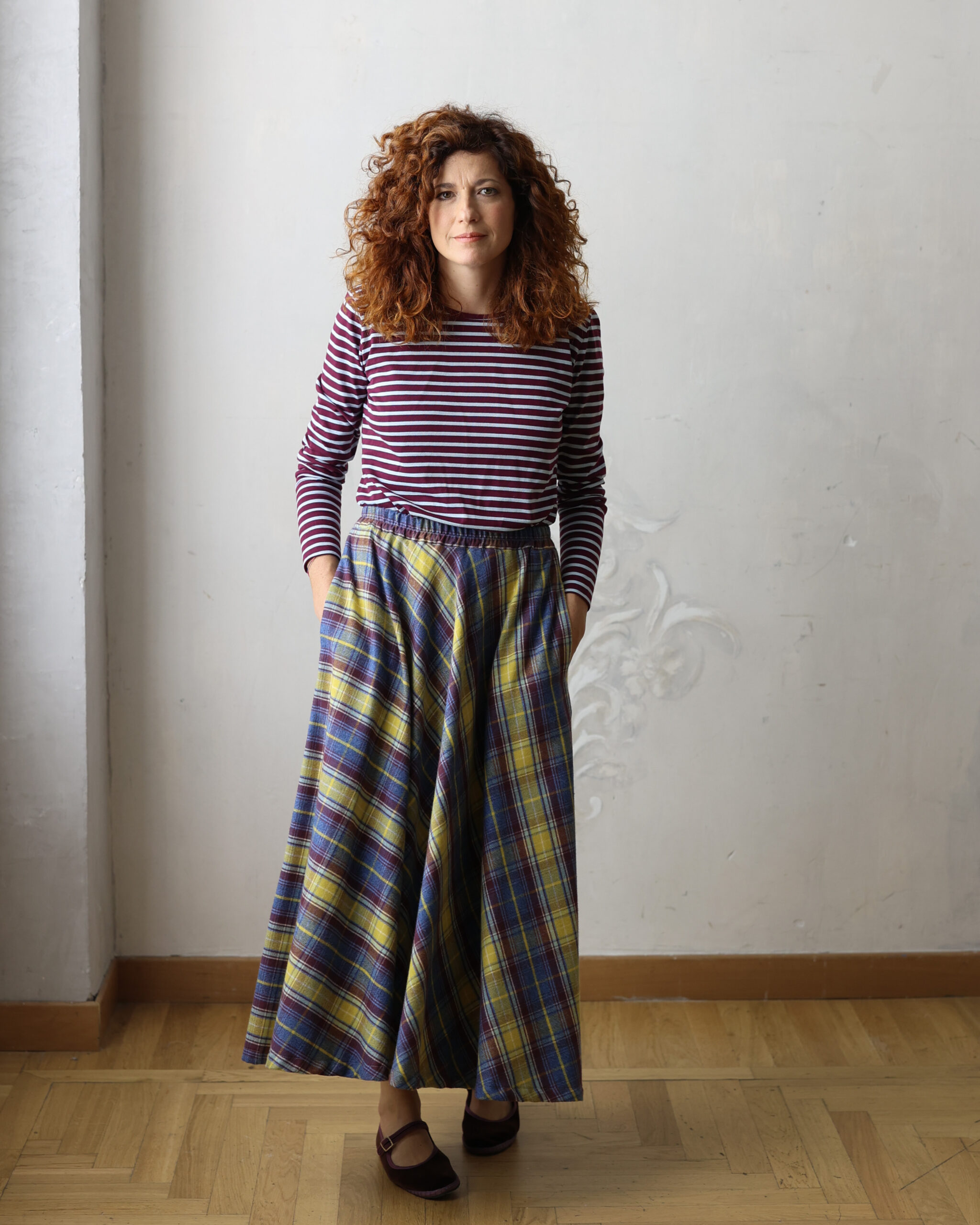 i Versiliani gonna lunga ruota bussola donna (5)