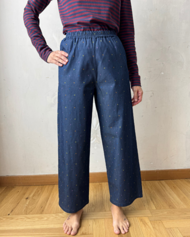 CROP 2.0 CHAMBRAY STAMPA FIORELLINI (1)