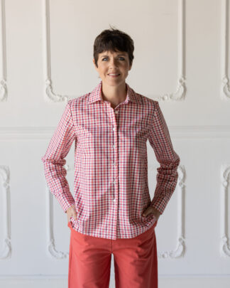 CamiciaMao QuadrettoRosaCiliegia (2)