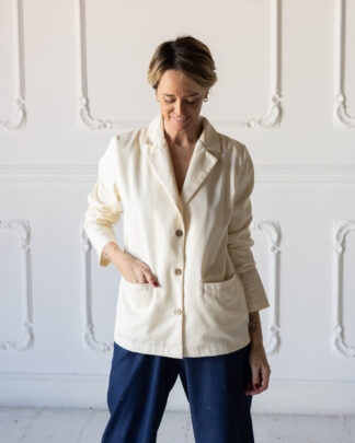 GiaccaDelfina GabardineBurro (3)