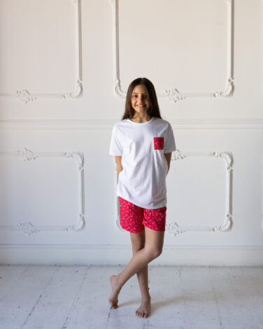 PigiamaBeppe GarzatoFioreLampone (2)