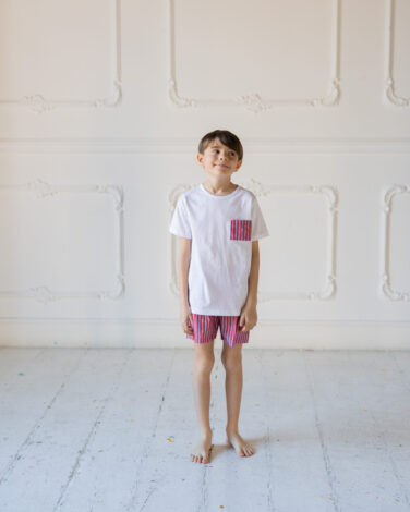 PigiamaBeppe RigatoRossoBlu Boy (2)