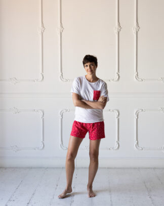 PigiamaOltremare GarzatoFioreLampone (3)