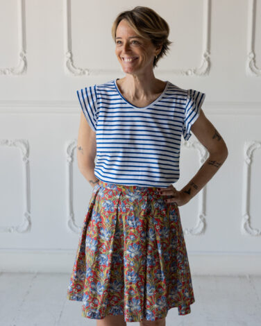 TshirtAmelia JerseyRigatoBluette (3)