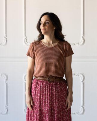 TshirtBice LimoTerracottaNude (2)