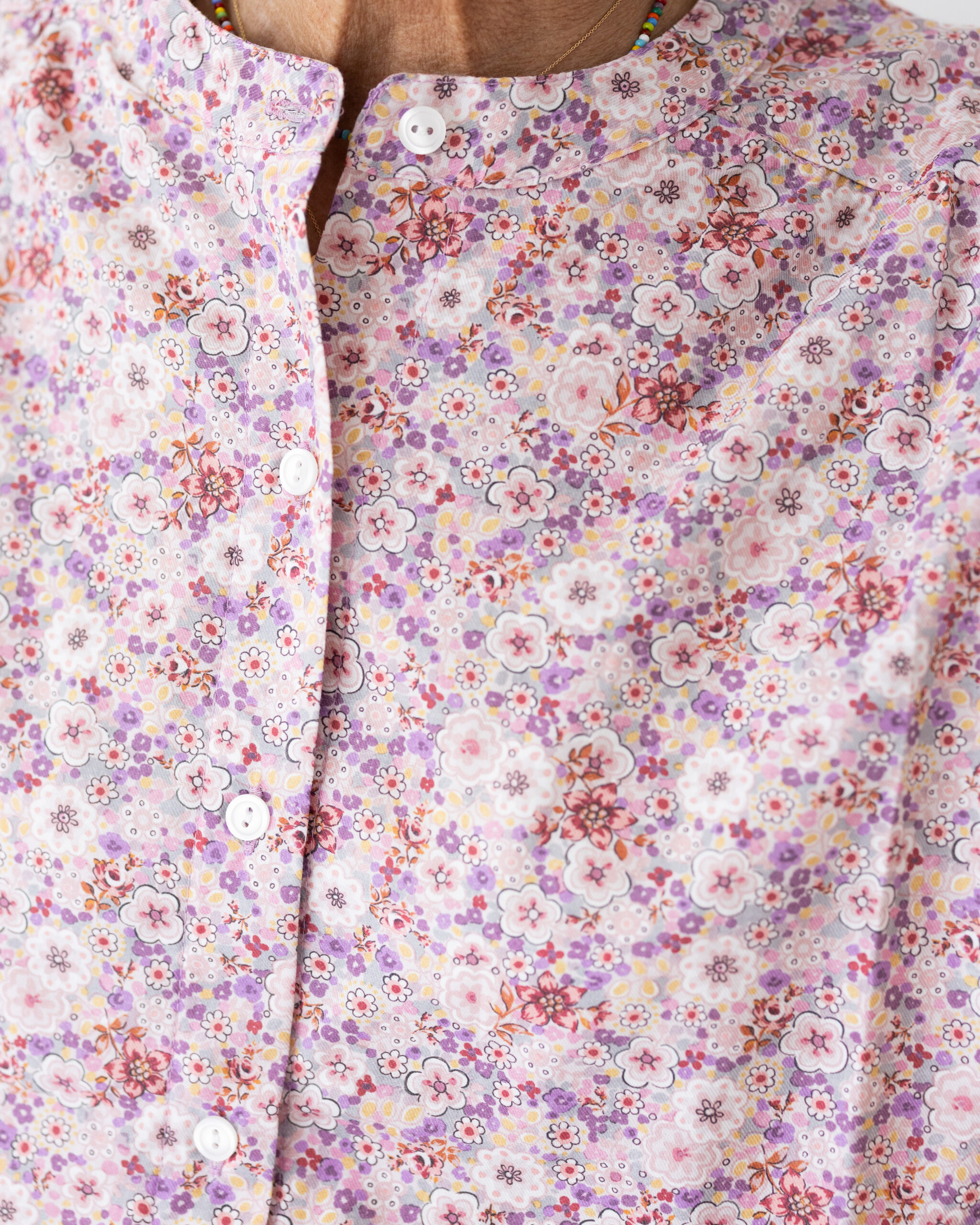 CAMICIA TEA FIORI LILLA E ROSA (2)